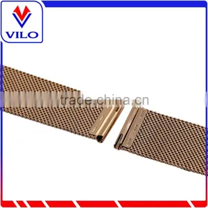 Silver Stainless Steel Smart Watch Band Chain for Samsung Gear S2 / Milanis Watch Band for Samsung Gear S2 R750 thumbnail-3
