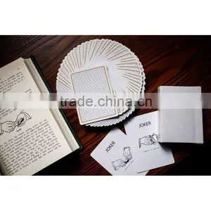 Wholesale Paper Material Gold Playing Cards Customized High Quality Paper Cartoon Poker Cards ---DH20714 Supplier's Choice thumbnail-1