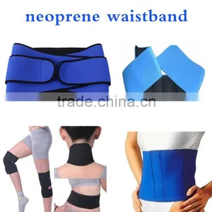 Hot Quanlity Neoprene Knee Sleeves Neoprene Blue Fabric Neoprene Waist thumbnail-3