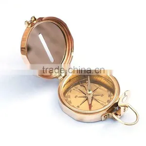 Nautical Solid Brass Clinometer Compass- Brass Pocket Compass 13430 thumbnail-4