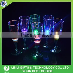 Logo Led Light Bar Champagne Glass For Promotion thumbnail-6