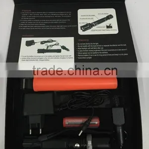 Rechargeable Police Led Torch Flashlight, Torch Flashlight Led, Tactical Led Flashlight thumbnail-4
