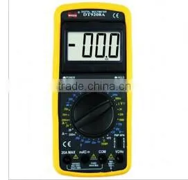 (DT9208A.2 ) Intelligent Automotive Mini Multimeter Angle Adjustable Digital Multimeter thumbnail-1