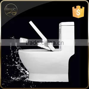 Dennis 2086 White Color One Piece Vitreous China Toilets thumbnail-1