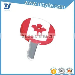 Promotional Key Chain With Flashlight Canada Flag Shape thumbnail-1