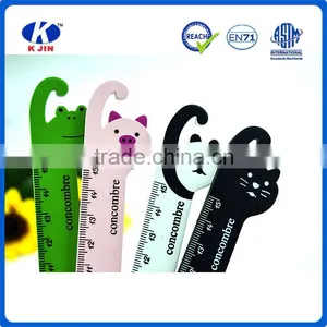 2016 Hot Sale 15cm Funny Animal Shaped Wooden Ruler for School or Office thumbnail-5