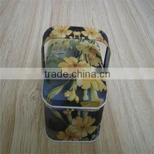 Unique Shaped Metal Tea Can With Handle thumbnail-5
