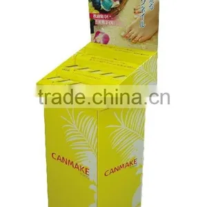 POP Pos Food Cardboard Floor Display Racks,Cardboard Pallet Display Stand thumbnail-3