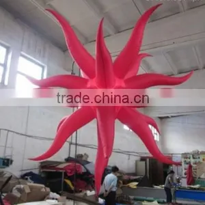 Hot Sale Inflatable Star Led Tusk Decoration,inflatable Octopus Decoration thumbnail-1