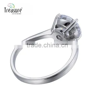 Latest Design Jewelry Gemstone Jewelry Diamond Engagement Ring 925 Silver Ring thumbnail-6