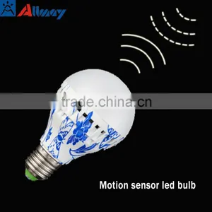 2015 High-end Best Selling Led Motion Sensor Lights Bulb 4w 7w Intelligent Sensor Led Bulb thumbnail-1