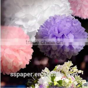Colorful DIY Tissue Paper Flowers for Wedding Decoration Car Flower thumbnail-4