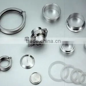 Stainless Steel 304/316L Sanitary Pipe Fittings 1/2"-4" thumbnail-1