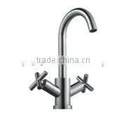 Amico CE WaterMark Double Handle Basin Mixer thumbnail-1