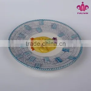 Factory Directly Ceramic Easter Appetizer Plate With Bunny Designer thumbnail-3