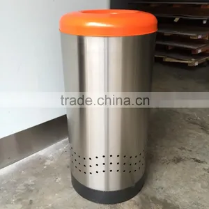 New Products Stainless Steel Different Kinds Wholesale Ashtray Bin thumbnail-3