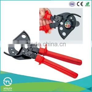 UTL Wholesale China Goods 310mm Length Red Handle Hand Electric Cable Cutters thumbnail-1