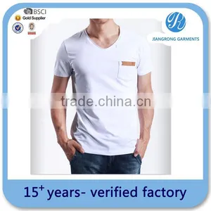 Cotton Bulk V-neck t Shirt thumbnail-1