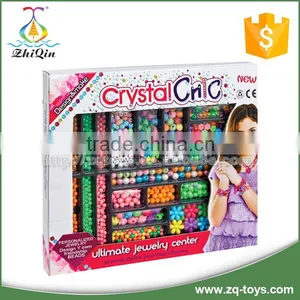 Children Diy Plastic Beads Play Set thumbnail-1