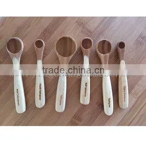 Bamboo Novelty Measuring Spoon and Cup Set thumbnail-2