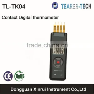 Industrial 4 Type K Input Digital Thermometers for Sale TL-TK04 With Large LCD Display thumbnail-1