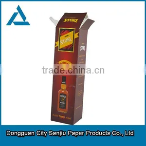 2014 NEW Design Wine Bottle Carton Box Cardboard Wine Box thumbnail-1