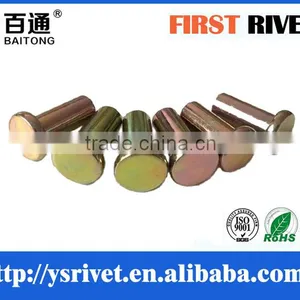 8x21 Zinc Color Semi Tubular Steel Rivet thumbnail-4