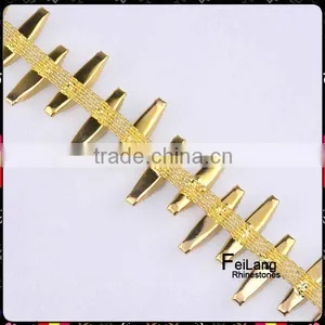 Feilang Ladies Tops 2014 Summer Acrylic Manufacturing Chain Link Necklace thumbnail-3