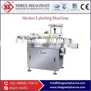 Sticker (Self-Adhesive) Labelling Machine, Fully Automatic, User Friendly. thumbnail-1