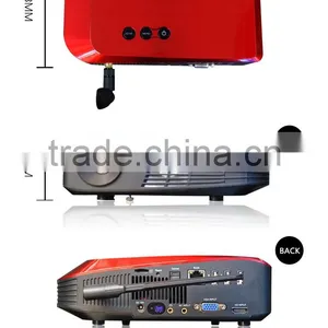 2016 Cloudnetgo New Holographic Projector Christmas Outdoor 3D Blu Ray Projector Wifi Projector RK3288 4K Led Projector thumbnail-5