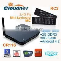 RK3188 Quad Core Webcam Android Media Player HD Built in 2GB RAM 8GB ROM With XBMC 1080P Player thumbnail-1