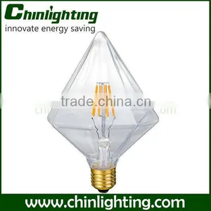 UL LED Filament G125 Bulb G95 Decorative Pendant Filament Bulbs 6w G95 Globe Edison Filament Bulb thumbnail-3
