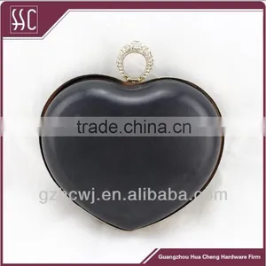 150x123mm Heart Shaped Boxes Purse Frame for Handbag/clutch/evening Bag Supplier's Choice thumbnail-2