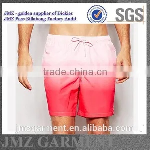 Wholesale Custom OEM Polyester Beach Shorts Swimwear for Young Teen Boys Your Own Design New Products 2016 Low Moq thumbnail-2