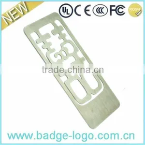Promotional Custom Metal Silver Bookmark thumbnail-1