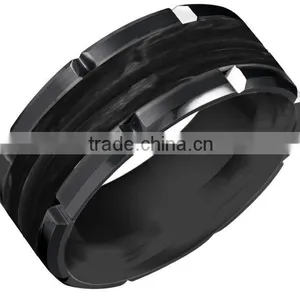 Fashion Tungsten Carbide Jewelry Ring Hot Sell Engeneer Design Ring Finger Rings thumbnail-4