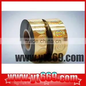 Hot Sellling Gold Hologram Foil thumbnail-1