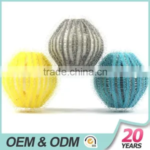 Blue and White Environmentally Friendly Trade Nylon Laundry Ball | Magic Washing Ball thumbnail-3