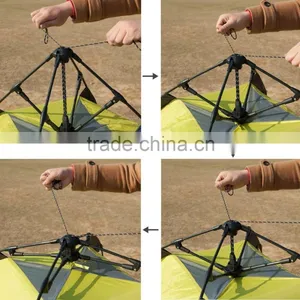 Lightweight Instant Tent ,D-Shape Door, 2 Person Tent, 3-Season Tent thumbnail-6