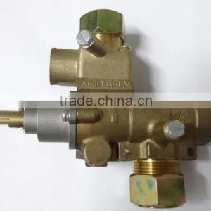 Brass Safety Emergency Shut-off Gas Automatic Valve With Pilot Port for Kitchen Equipment thumbnail-5