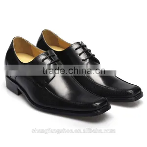 Italian Handmade Custom Shoes Genuine Leather Men Dress Shoes In Black thumbnail-5