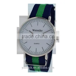 Newly Designed Slim Watch With Nylon Watch Bands thumbnail-1