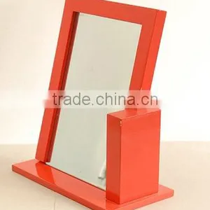 New Style Simple Chinese Bedroom Furniture Stand up Table Mirror thumbnail-2