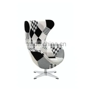 Patchwork Cheap Egg Chair Waiting Room Chairs thumbnail-4