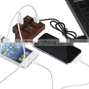 Personal-design Chocolate-shape 4 Port Usb 2.0 Hub Form Usb Por Hub Suppliers thumbnail-6