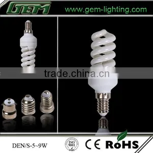 Spiral Type Lamp, 130V 7W With E14 Lamp Base thumbnail-1
