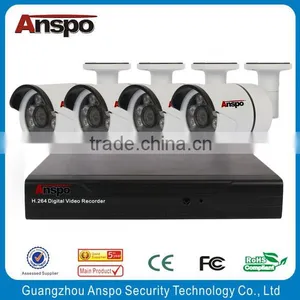 4CH Cctv Waterproof System AHD KIT System thumbnail-1