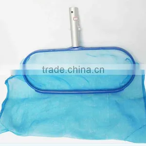Aluminum Handle Inflatable Pool Deep Leaf Rake Leaf Skimmer thumbnail-1