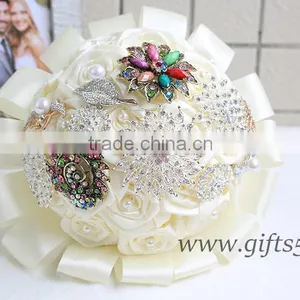High Quality Elegant Artificial Bouquets for Wedding thumbnail-3
