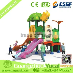 Modern Style Children Plastic Outdoor Slides Playground Equipment thumbnail-1